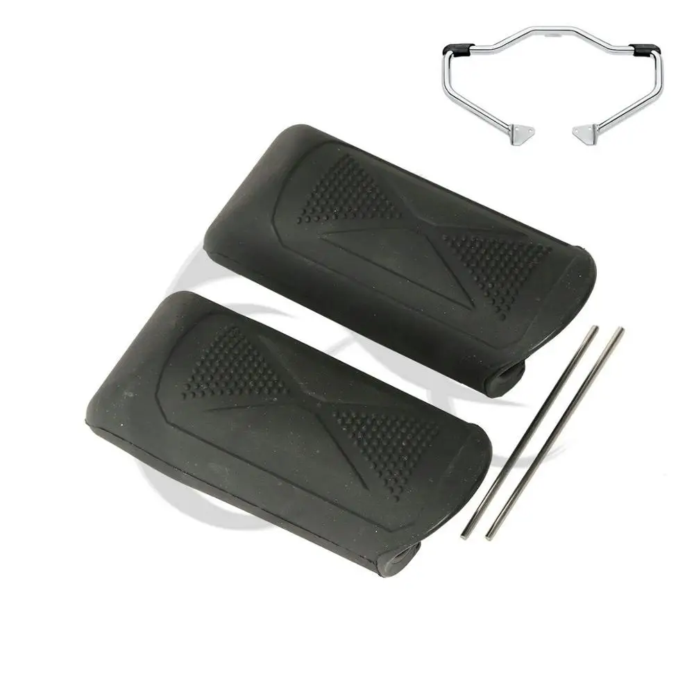 

Motorcycle 1 1/4" Engine Guard Rubber Peg For Harley Sportster XL 883 1200 04-16 Dyna Wide Glide EFI