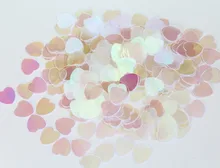 Wedding table decoration kits Iridescent Clear Pearl Sparkle Heart Wedding Confetti Wedding table decoration kits Iridescent Clear Pearl Sparkle Heart Wedding Confetti