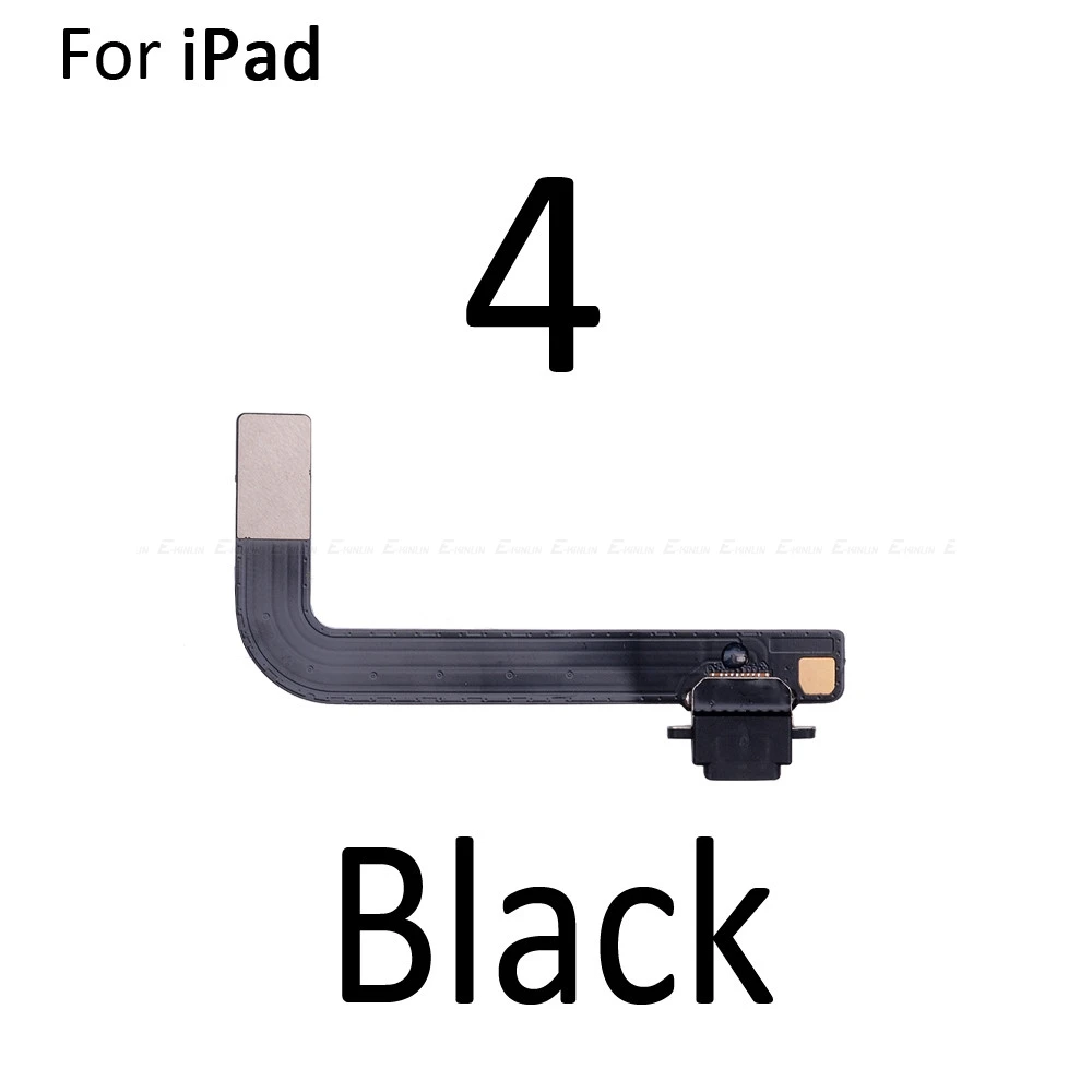 USB Charging Port Dock Plug Connector Charger Flex Cable For iPad 4 Air 2 3