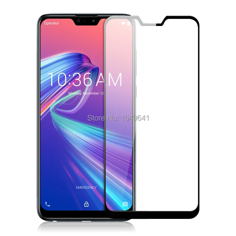 KOC3532B_2_For Asus Zenfone Max M2 Pro ZB631KL Full Screen Tempered Glass