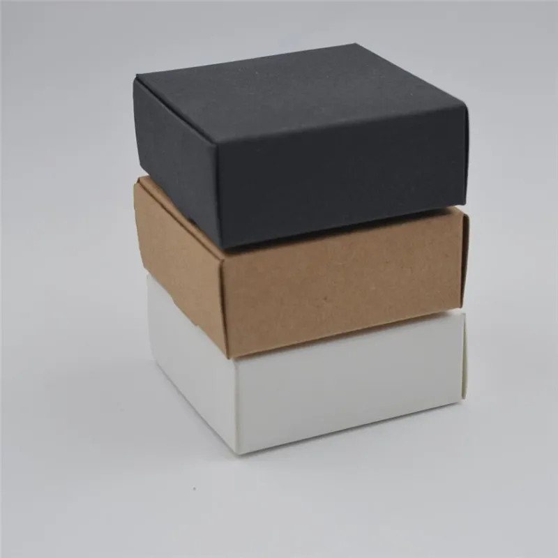 

Retail jewelry packaging box,Brown Paper Kraft Box,diy Craft soap Boxes,Packaging Storage Kraft Paper Mailing Box 6.4x6.4x2.8cm
