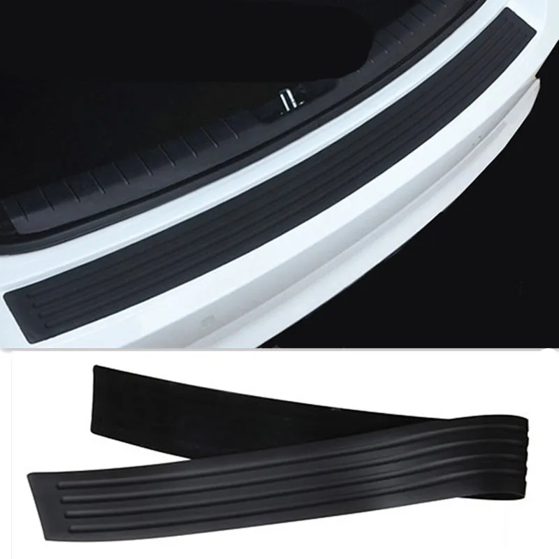 Universal Car Rear Bumper Sill/Protector Plate Rubber Cover Guard Trim