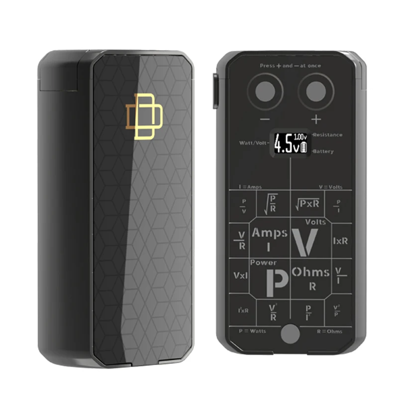 Billige Augvape Druga Foxy Elektronische Zigarette Kit Quick Release Patent Druga RDA 150w Dual 18650 Batterie VV Mod Widerstand Vape kit