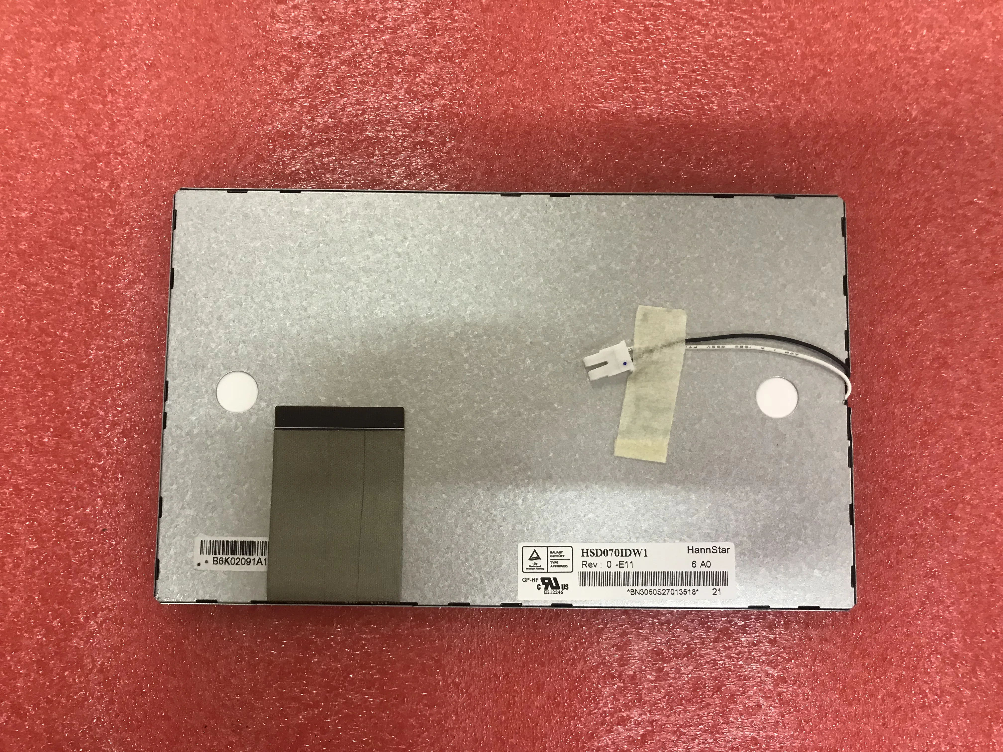 

HSD070IDW1-A00 7.0 INCH LCD Display，used for car display.