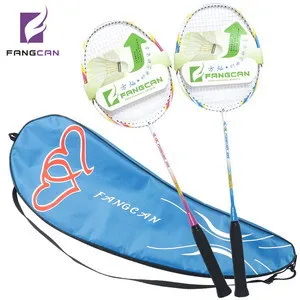 

(2pcs/lot)FANGCAN FOREVER 999 Composite Badminton Rackets Couple Shoot With Strings and Covers