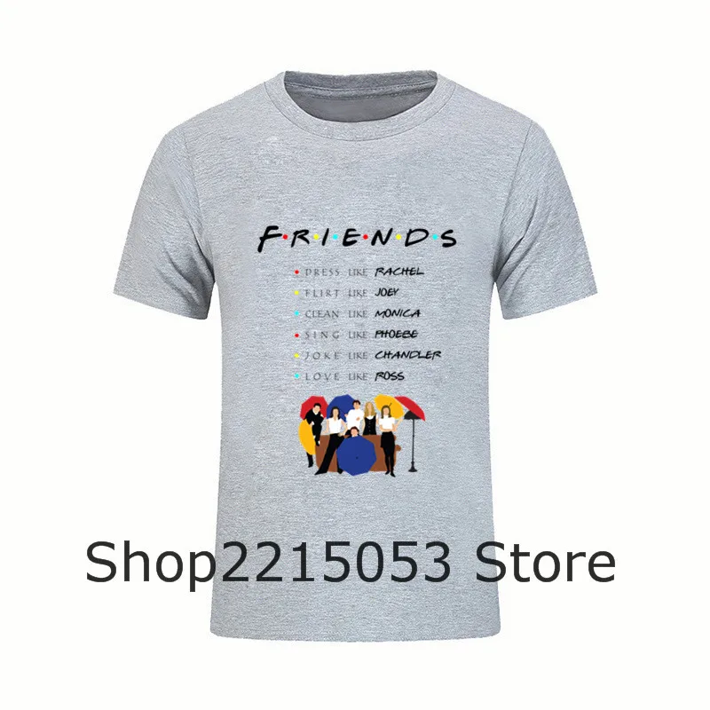 Men's T Shirts Be like Friends TV show t-shirt Man male tee Short Sleeve Tshirts big Size kingsman dendy kpop roupas jerseys | Мужская