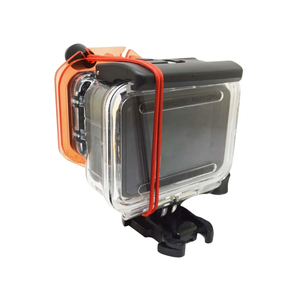 Красный подводный фильтр для объектива с веревкой для GoPro Hero 5 6 Стандартный чехол для Go Pro 5 6 Action аксессуар для камеры