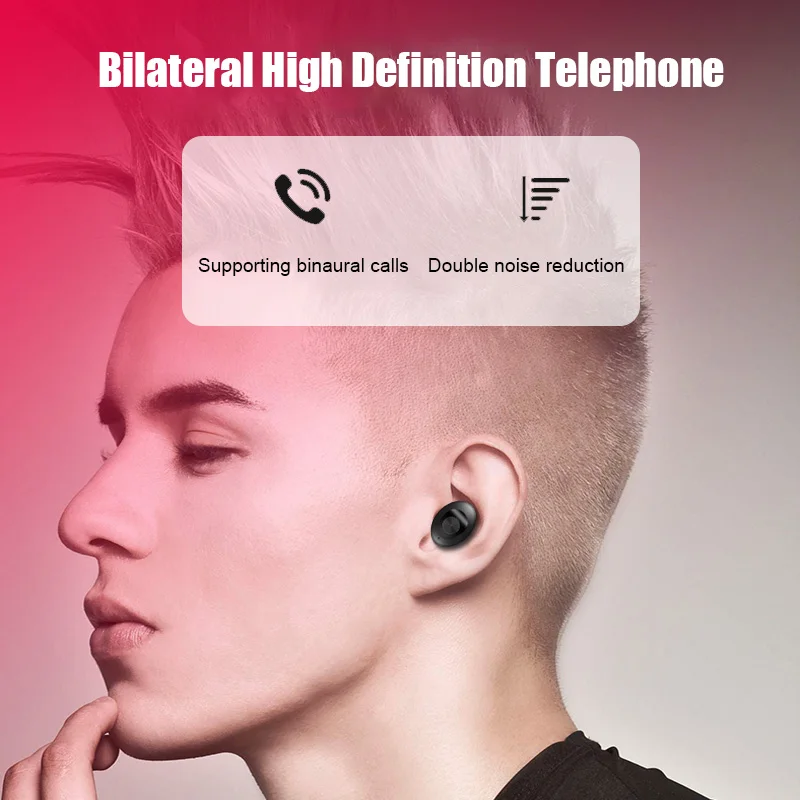 Bluetooth 5 0 наушники TWS беспроводной громкой связи спортивные игровая гарнитура