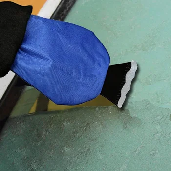 

Snow Removal Shovel Deicing Shovel 600D Oxford Car Warm Gloves Snow Shovel for Car Household Window