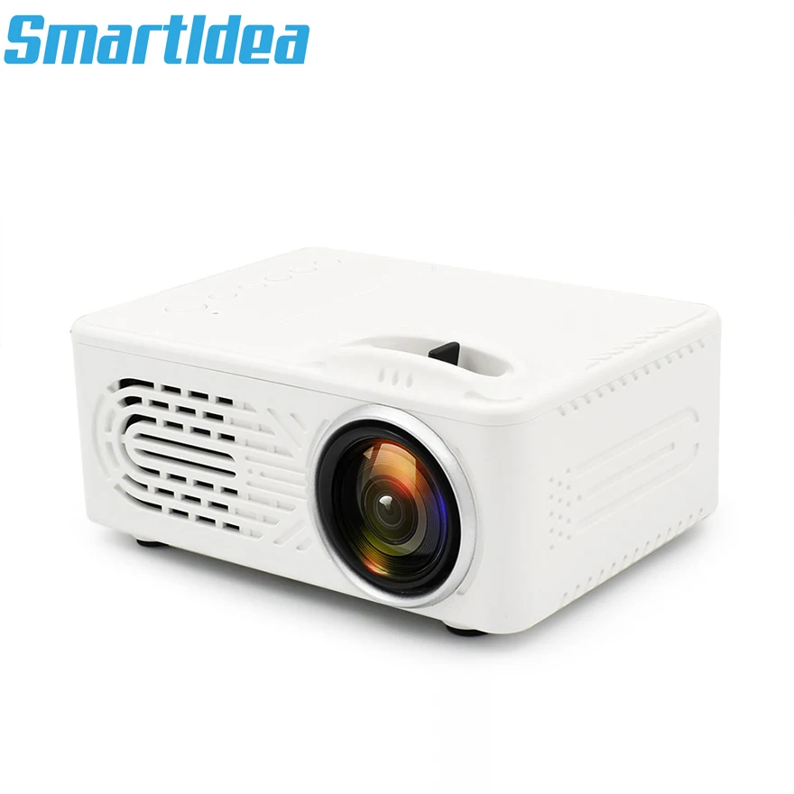 SmartIdea Новый мини светодиодный проектор видеоигра портативный аудио/AV/USB/SD
