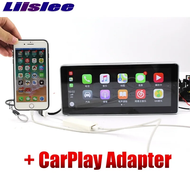 Cheap For Trumpchi GS4 2010~2017 LiisLee Car Multimedia CarPlay Adapter GPS Audio Hi-Fi Radio Stereo Original Style Navigation NAVI 4