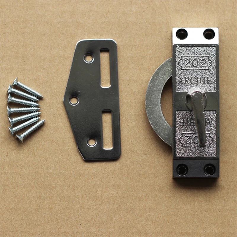 Verrouillage Crochet De Porte Coulissant En Aluminium Verrou A