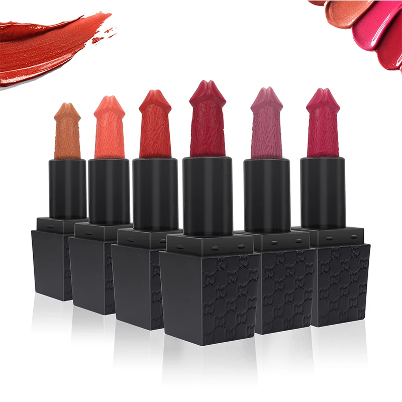 6 Colors/Set Sexy Mushroom Lipstick Waterproof Matte Long Lasting ...