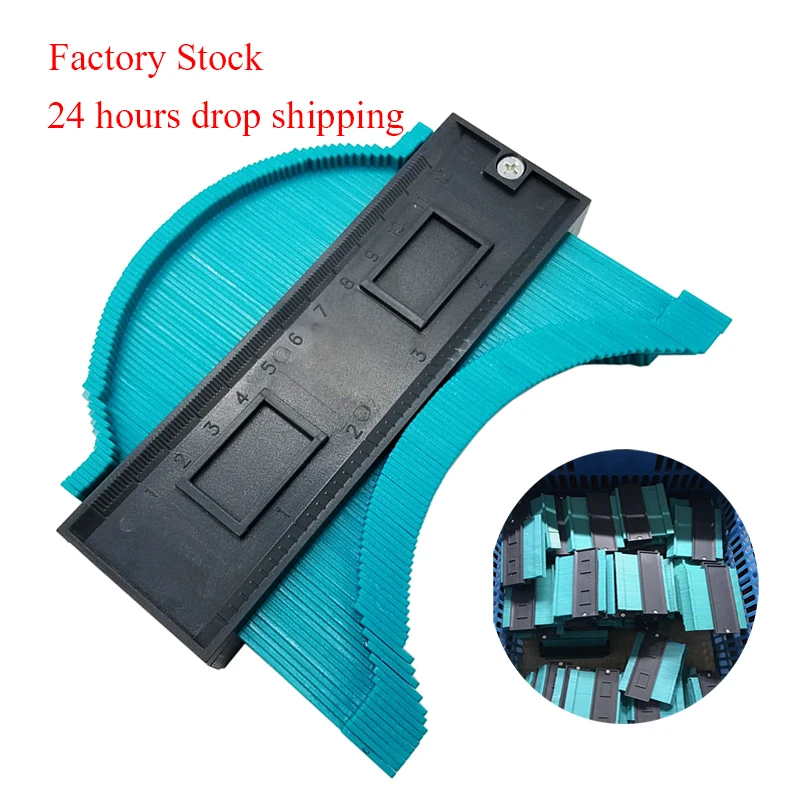 

250mm/120mm Plastic Profile Copy Gauge Contour Gauge Duplicator Standard Marking Tool Tiling Laminate Tiles General Tools
