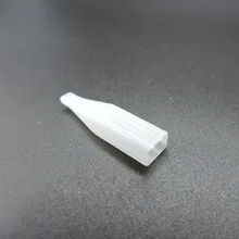 50 шт. 5F пластиковый одноразовый наконечник колпачки для татуажа советы кепки с традиционными 5pin плоский иглы для перманентного макияжа машинка для бровей