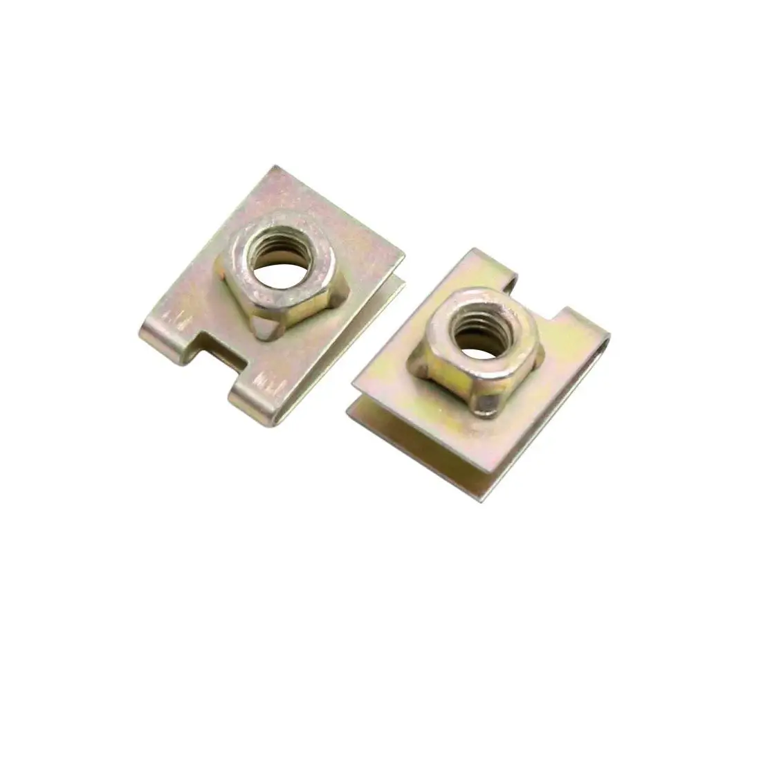uxcell a17011200ux0928 20 Pcs Metal Car Auto Door Pannel Spire Screw U-Type Rivet Clips Pack | Автомобили и мотоциклы