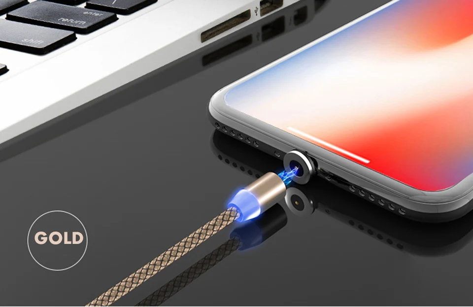 1 м/2 м Магнитный USB кабель для IPhone Xs Xr 8 7 Plus 6S usb type C кабель Micro USB кабель для зарядки для samsung Xiaomi HUAWEI LG