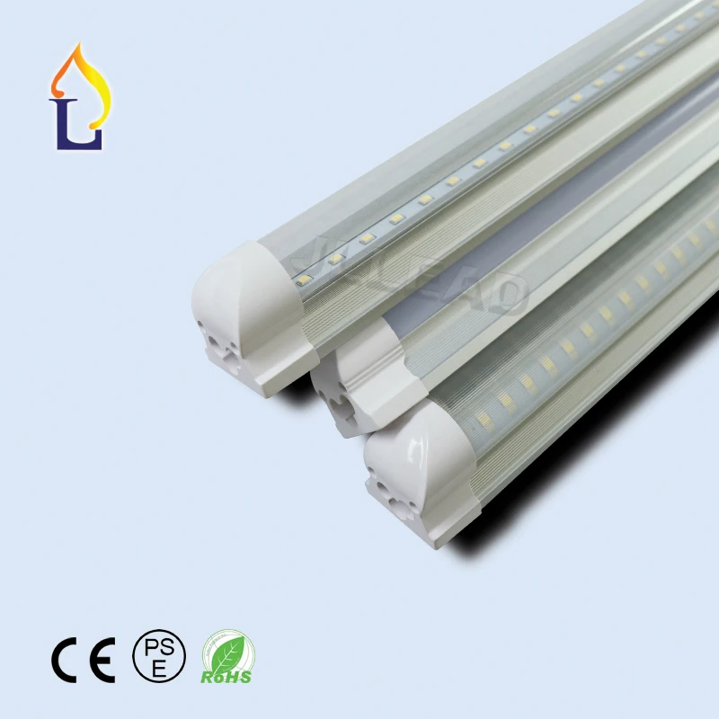 

50pcs/lot 192leds SMD2835 40W 8FT LED TUBE T8 Integrated lamp 2400mm Led Bulbs Tubes Light Home Lighting AC 85-265V