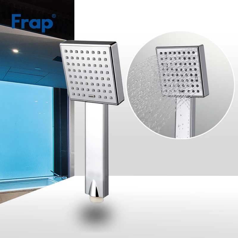 

Frap New Arrival Bathroom Hand Shower Bath Shower Round Hand Shower Heads Water saving ABS Plastic Shower Accessories F002