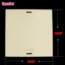 5 шт. Высокое качество Бланк Практика татуировки кожи толщиной 20x20 см поддельные имитация кожи для Практика татуировки