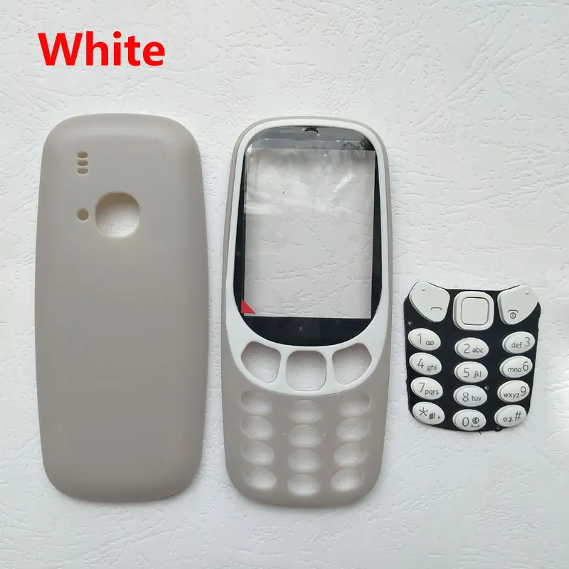 ZUGZUC новый пластиковый полный корпус чехол для Nokia 3310 полная задняя часть корпуса +