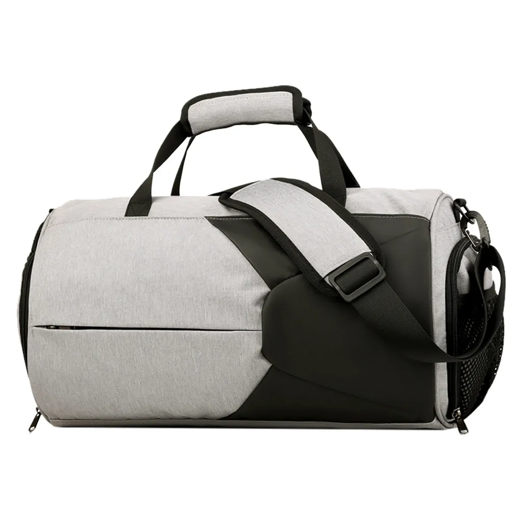 Aelicy, Высококачественная дорожная сумка, черная, водонепроницаемая, для фитнеса, для спорта, для путешествий, сумки для рук, для мужчин и женщин, модная, спортивная сумка