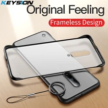 KEYSION Frameless Case for Oneplus 7 Pro Case Silicone Clear for Oneplus 7 Coque Frosted Funda Cover Capa for One Plus 7 Pro