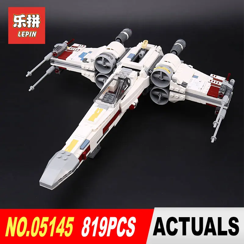 

Lepin 05145 STAR Series X-Wing Starfighter Blocks Bricks Compatible LegoINGlys 75218 Building Model Gifts Assembled DIY Wars
