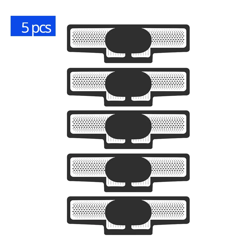 5 шт./10 шт. Замена электродные накладки для EMS импульса массажер головы Стресс расслабиться улучшить сна головная боль Eliminator интимные аксессуары - Цвет: 5pcs