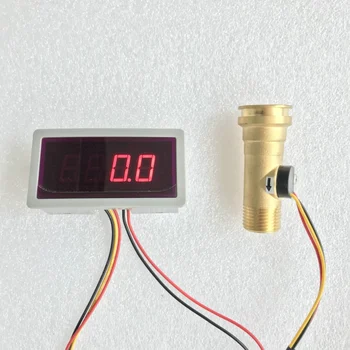 

US208MT Digital Instant Flow Meter Totalizer and Alarmer Flow Rate Display USC-HS21TA Water Monitor iSentrol Saier Sensor