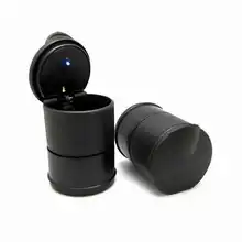 AUTO 2016 Universal single Unique Portable Auto Car Cigarette Ashtray Holder adhesive Hot Selling Car Interior Accessories Au 11