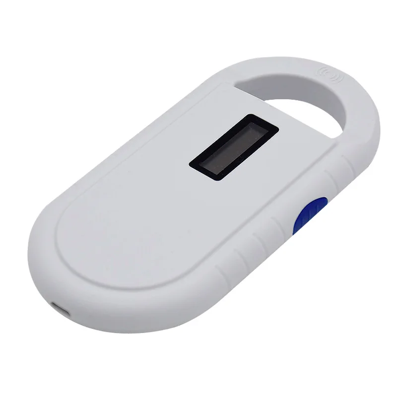 

ISO11785/84 FDX-B Pet microchip Scanner Animal RFID Tag Reader dog reader Low Frequency Handheld RFID Reader with Animal Chip