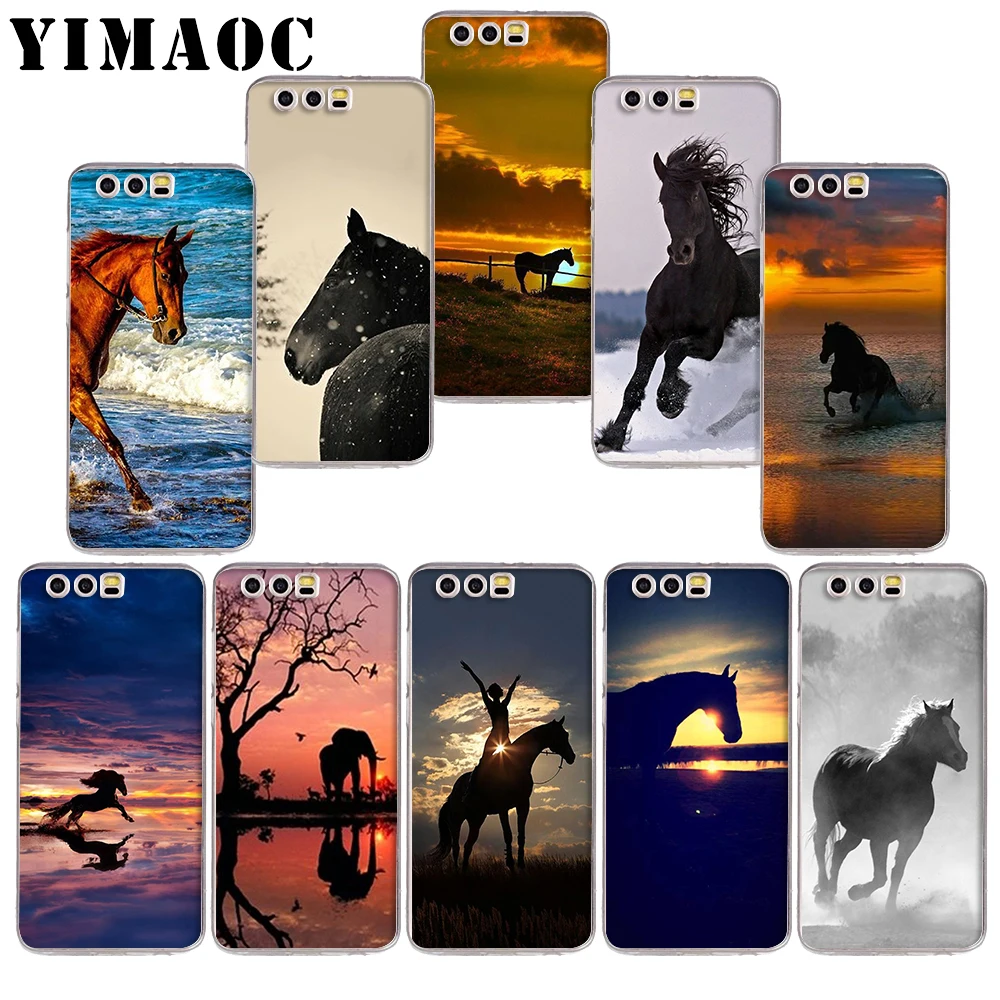 

YIMAOC 249z Running Horse Soft TPU Case for Huawei Honor 10 9 lite 7A Pro 7C 7X 8X Nove 3 3i