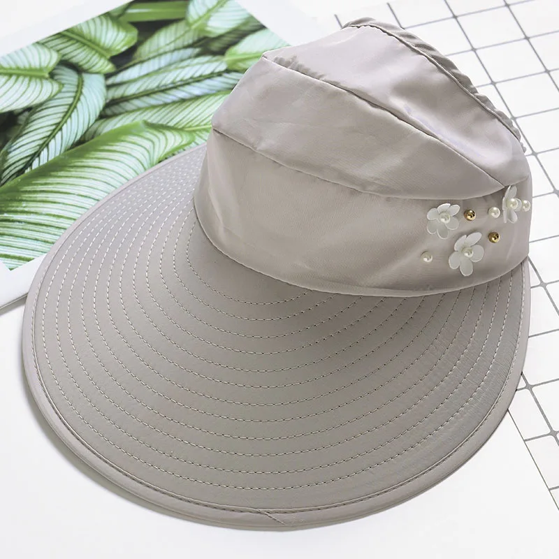 Women Sunhat Beach Hat UV Protection Anti-UV Visors Foldable Cap Outdoor B2Cshop