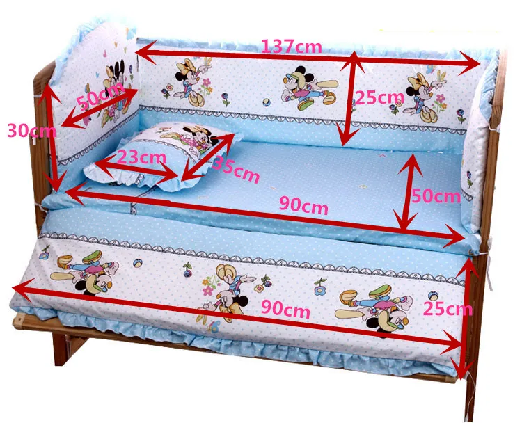 Baby Bed Bumper Cotton/Plush Baby Bedding for Newborns Toddle Children's Bed Around Linen Cot Crib Bumpers Baby Bed Bumper Cotton/Plush Baby Bedding for Newborns Toddle Children's Bed Around Linen Cot Crib Bumpers