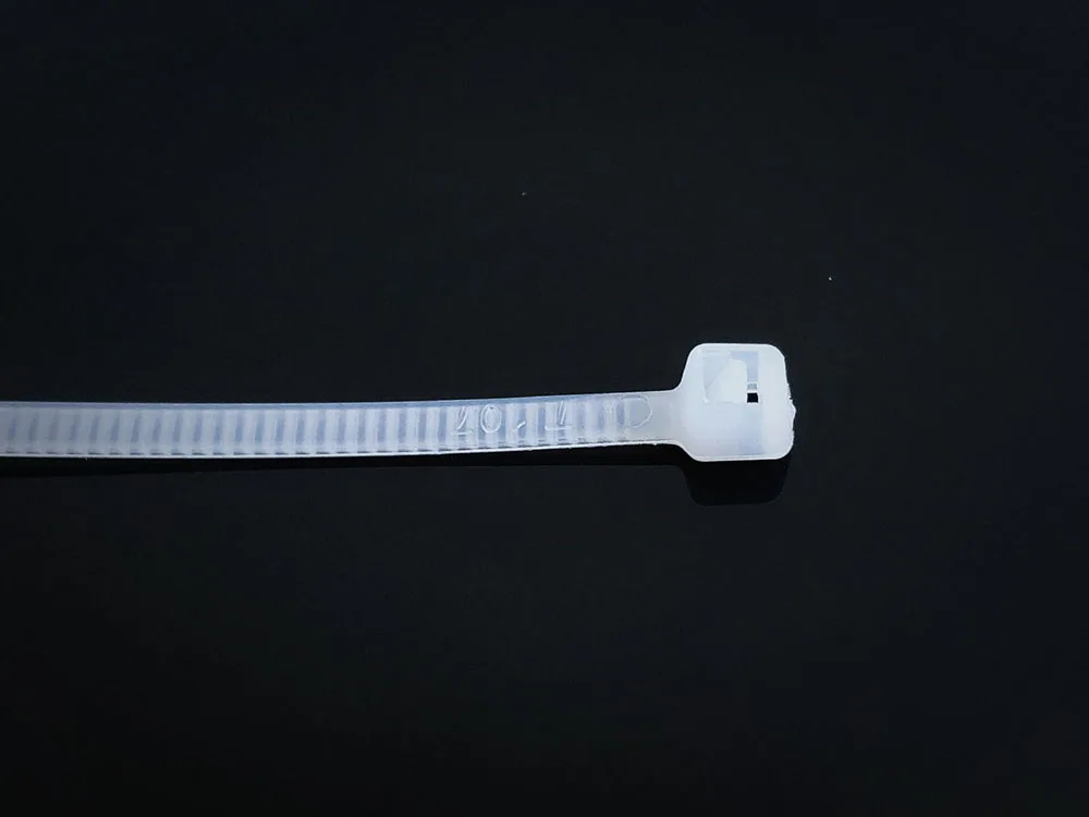 Self-Lock cable ties Plastic Nylon Wire ties Cable Zip Ties 3*100 3*150 3*200 4*150 White 100pcs Nylon Ties Fasten Loop Cable