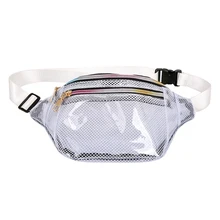 ПВХ прозрачные поясные сумки на ремне через плечо Фанни пакеты женские нагрудные Сумки Sac Dos Bolsas Feminina Mujer Sac основной