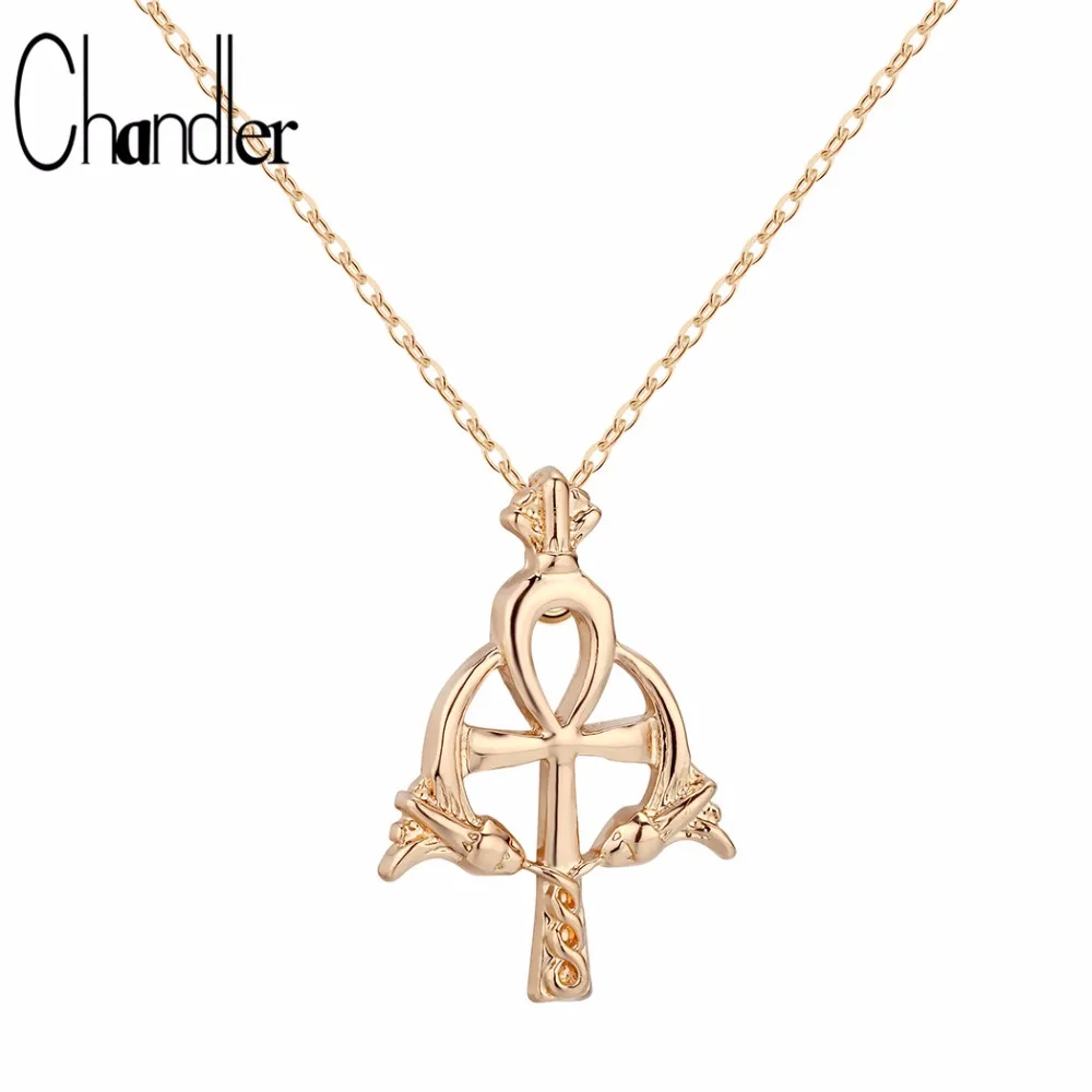 Egyptian Ankh Cross Key of Life Pendant Necklace Gfit Women Men