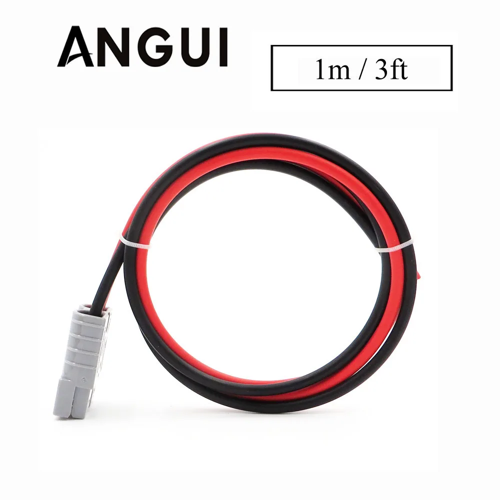 

1m/3FT SH50 Plug 50A 600V Extend cable Battery Connector solar wire UPS RV Recreational Vehicle Battery quickly Connect