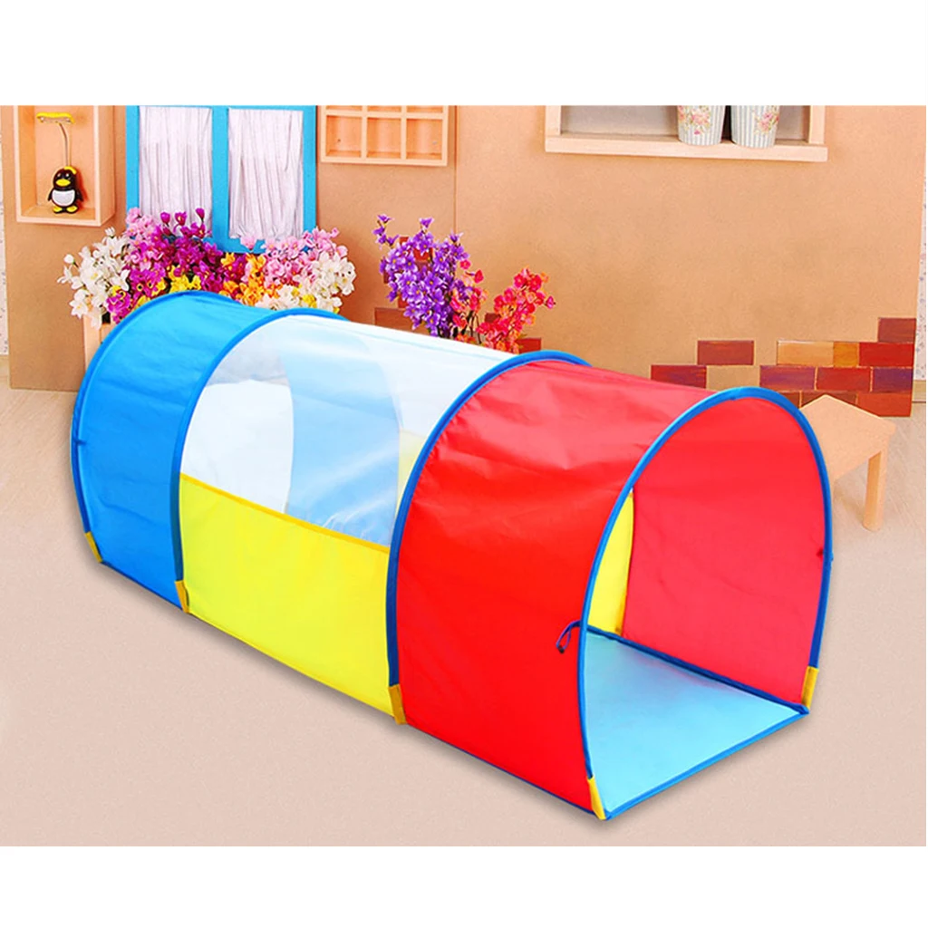 

Kids Play Tunnels, Indoor Outdoor Crawl Through Tunnel for Kids Toddlers Babies Children, Portable Pop Up Toy Gift