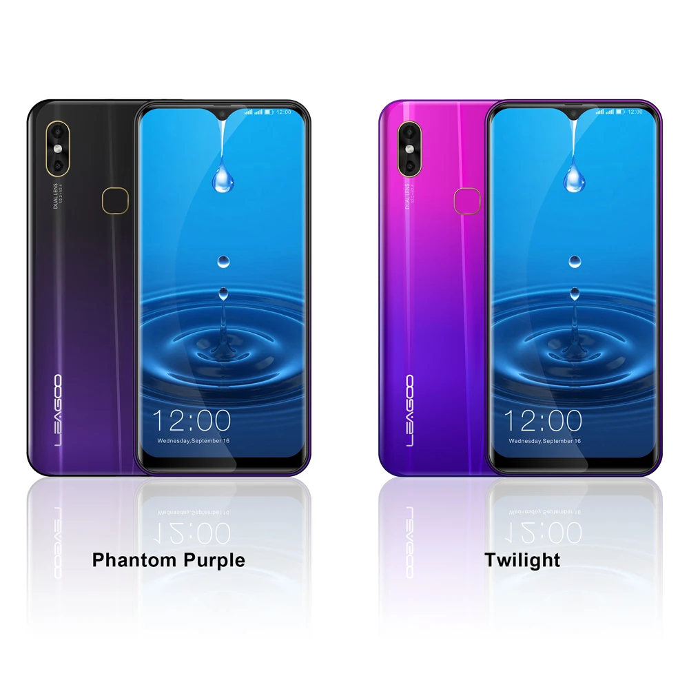 LEAGOO M13 Mobile Phone Android 9.0 6.1'' HD IPS Waterdrop Screen 4GB 32GB MT6761 3000mAh 8MP Dual 