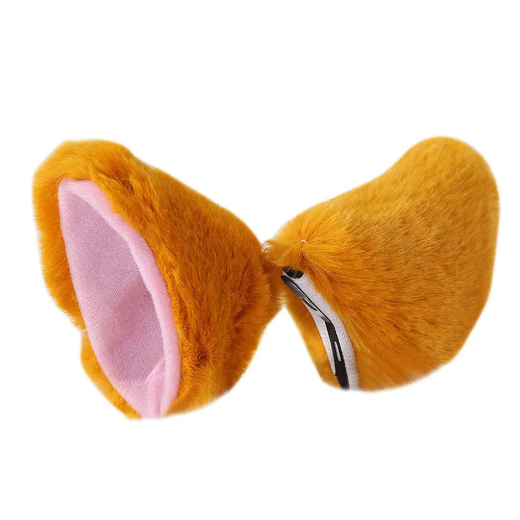 Плюшевые кошачьи уши заколки Лолита пушистые уши косплей заколки для волос вечерние костюмы Аксессуары - Цвет: NO.6
