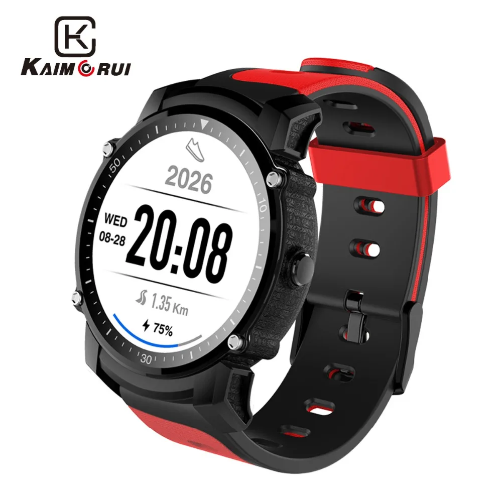 

Kaimorui Smart Watch MTK2503 IP68 Waterproof Bluetooth Watch GPS Heart Rate Fitness Tracker Multi-mode Sport Smartwatch
