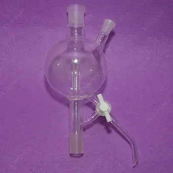 

500ml,24/29,Solvent Distillation Head,Still-Head,Lab Glassware,Side Ground Joint 24/23