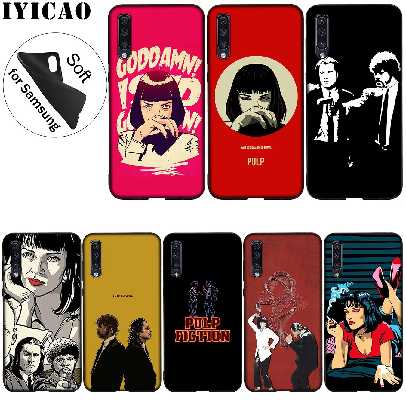 Мягкий силиконовый чехол для Samsung Galaxy A70 A60 A50 A40 A30 A20 A10 A50S A40S A30S A20E A10S |