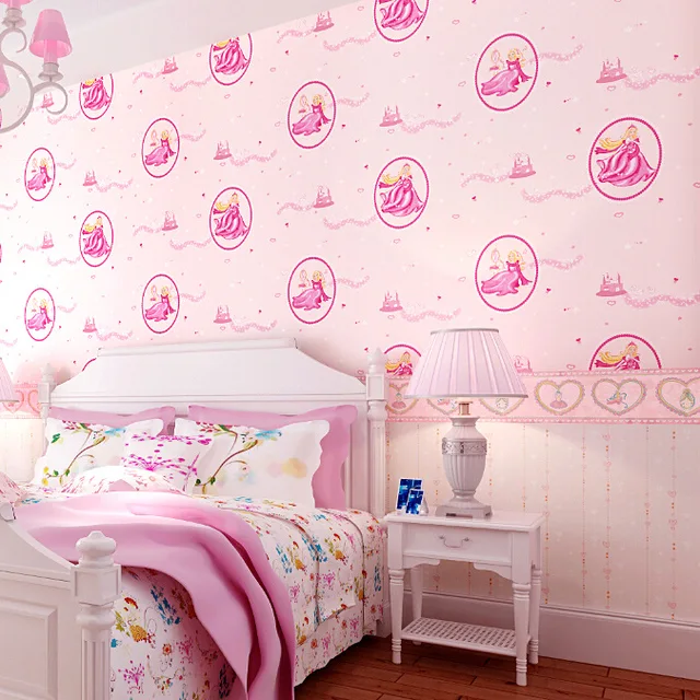 Pure Pink Disney Princess Bedroom Wallpaper Children S Pure Pink Disney Princess Bedroom Wallpaper Children S Room
