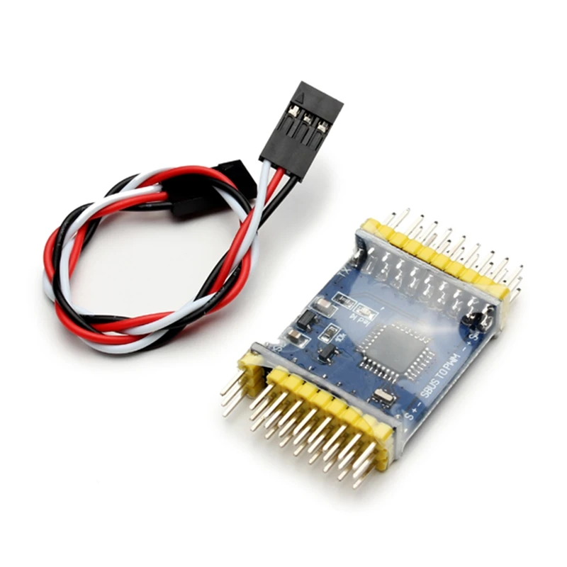 

Hot Sale Wholesale DIY SBUS To PWM PPM Decoder 16CH For Futaba Orange Frsky