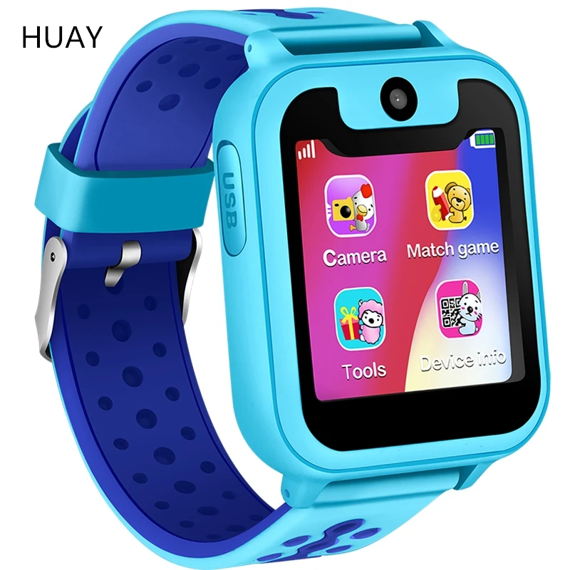 2018 NEW GPS tracking kids watch waterproof 1.54 inch Touch Screen camera SOS Call Location Device Children smart watches S6