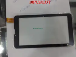

10pcS 7 inch cable DY08087 (V1) tablet capacitive touch screen noting size and color