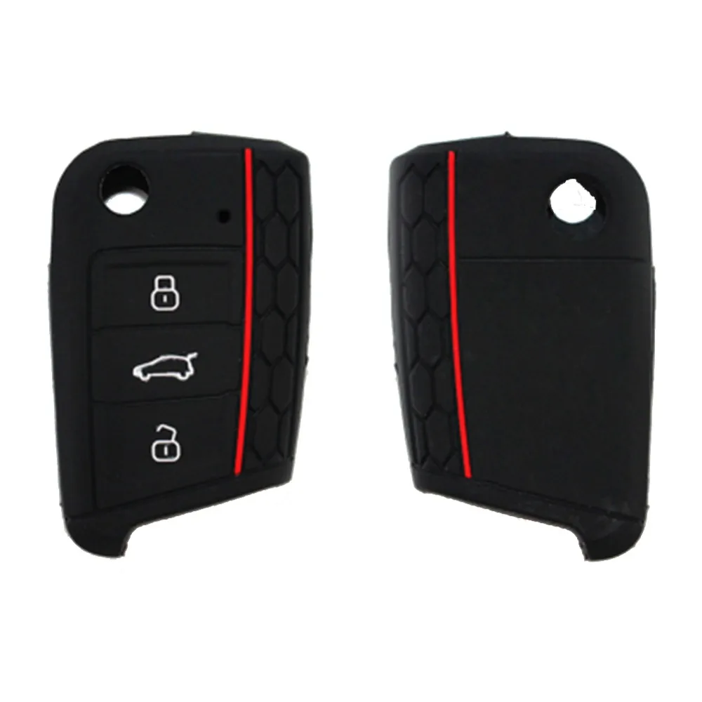 

Honeycomb silicone key protect cover case skin Car accessories Universal